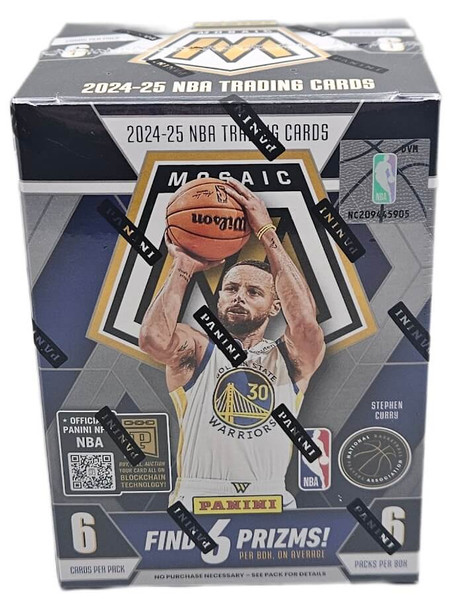 2024-25 Panini Mosaic Basketball 6 Pack Blaster Box