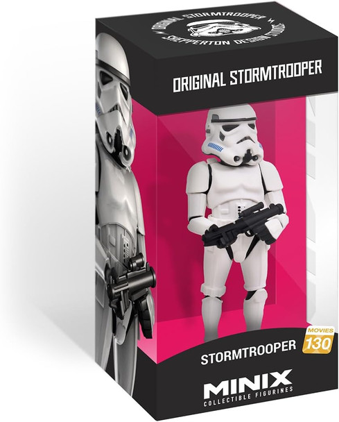 Minix Movies #130 Stormtrooper Original Stormtrooper 4.75 Inch Collectible Vinyl Figure
