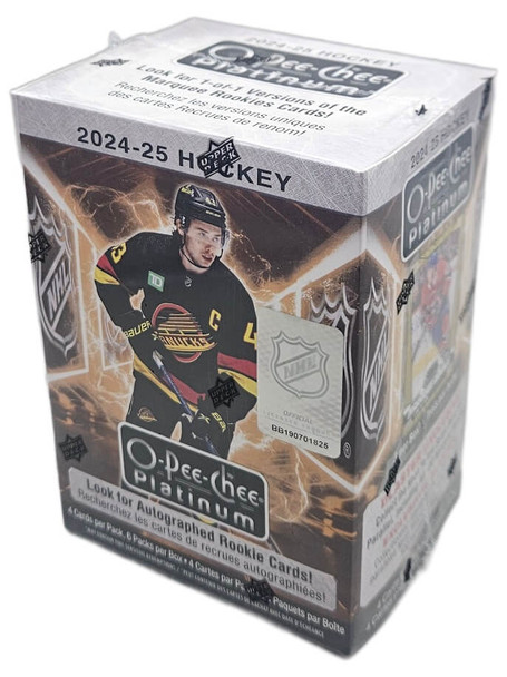 2024-25 Upper Deck O-Pee-Chee Platinum Hockey 6 Pack Blaster Box