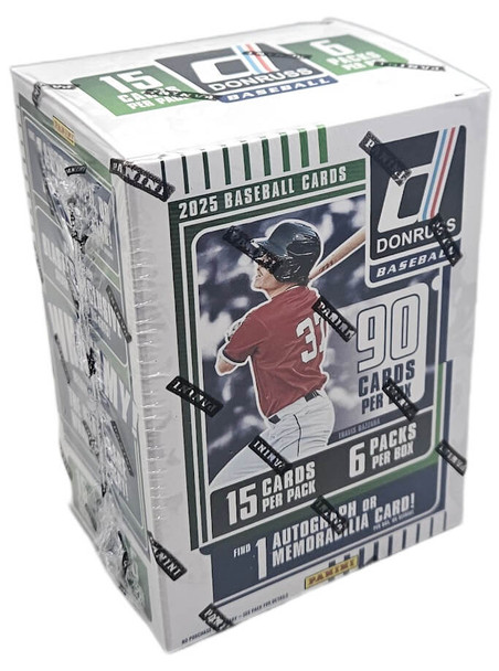 2025 Panini Donruss Baseball 6 Pack Blaster Box