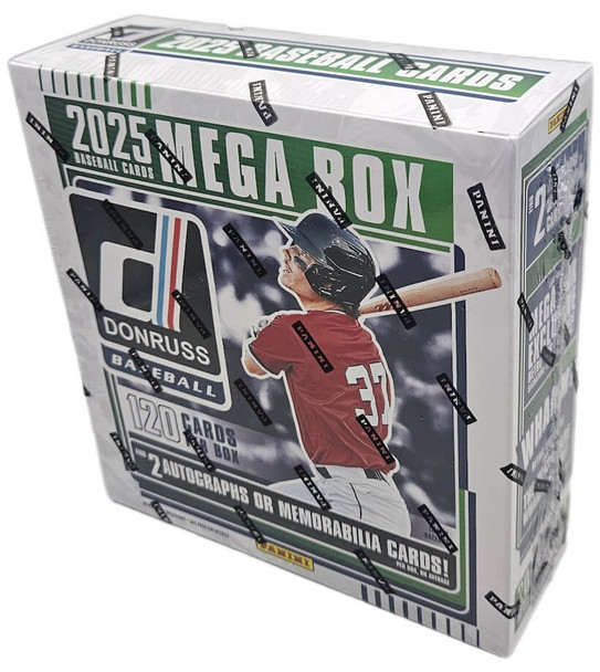 2025 Panini Donruss Baseball 6 Pack Mega Box