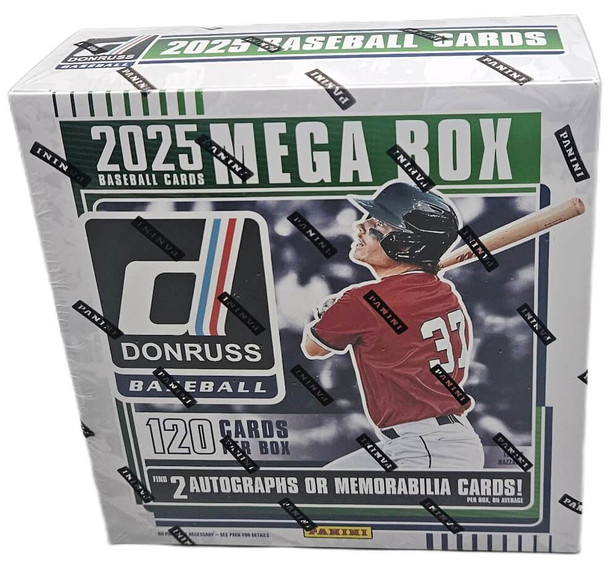 2025 Panini Donruss Baseball 6 Pack Mega Box