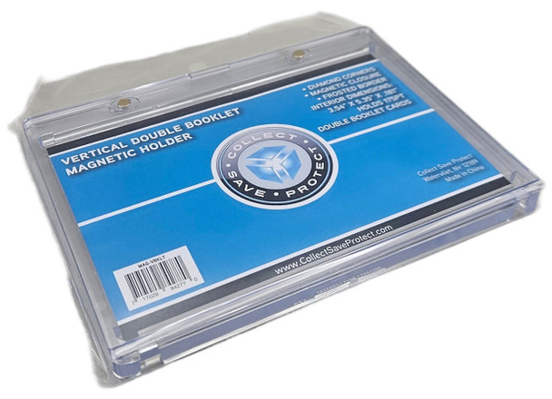 CSP Vertical Double Booklet Magnetic Card Holder
