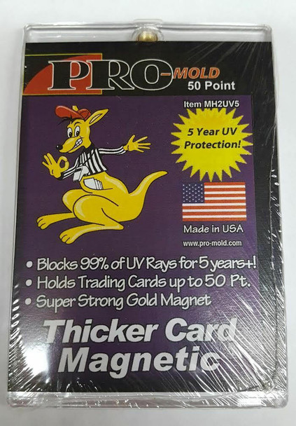 Pro-Mold 20pt Regular Size Magnetic Trading Card Holder with UV Protection