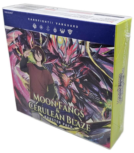 Cardfight! Vanguard BT07 Moon Fangs & Cerulean Blaze 16 Pack Booster Box