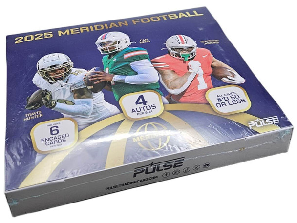 2025 Pulse Meridian Football Hobby Box