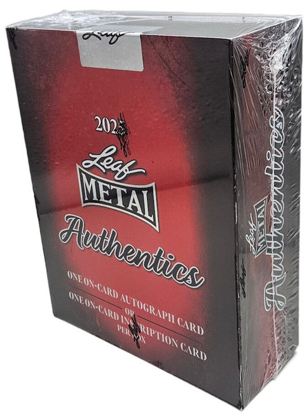 2025 Leaf Metal Authentics Hobby Box