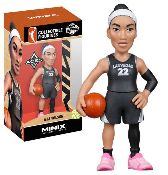 Minix Sports #105 A'Ja Wilson WNBA Basketball 4.75 Inch Collectible Vinyl Figure Minix Sports #105 A'Ja Wilson WNBA Basketball 4.75 Inch Collectible Vinyl Figure