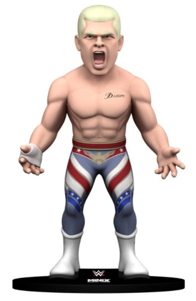 Minix Sports #110 Cody Rhodes WWE Wrestling 4.75 Inch Collectible Vinyl Figure Minix Sports #110 Cody Rhodes WWE Wrestling 4.75 Inch Collectible Vinyl Figure