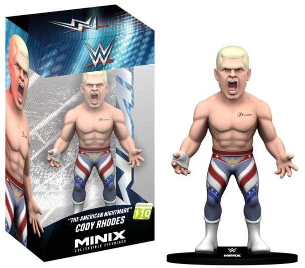 Minix Sports #110 Cody Rhodes WWE Wrestling 4.75 Inch Collectible Vinyl Figure Minix Sports #110 Cody Rhodes WWE Wrestling 4.75 Inch Collectible Vinyl Figure