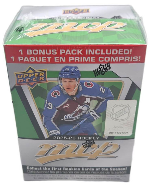 2025-26 Upper Deck MVP Hockey 11 Pack Blaster Box