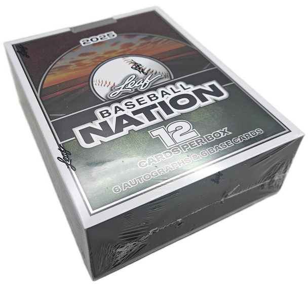 2025 Leaf Baseball Nation Hobby Box