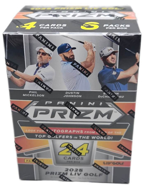 2025 Panini Prizm LIV Golf 6 Pack Blaster Box