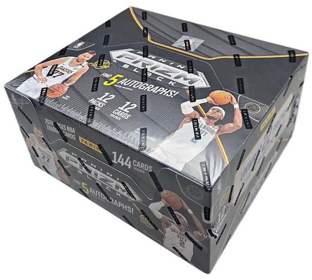 2024-25 Panini Prizm Black Basketball Hobby Box