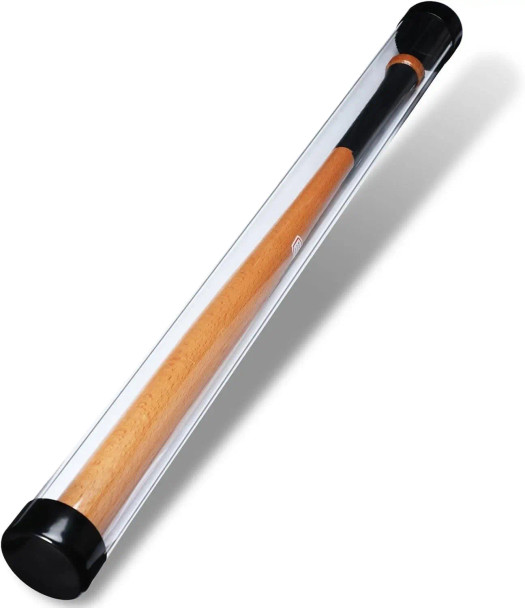 CSP Full Size Baseball Bat Tube Display Case Holder with Rubber End Caps