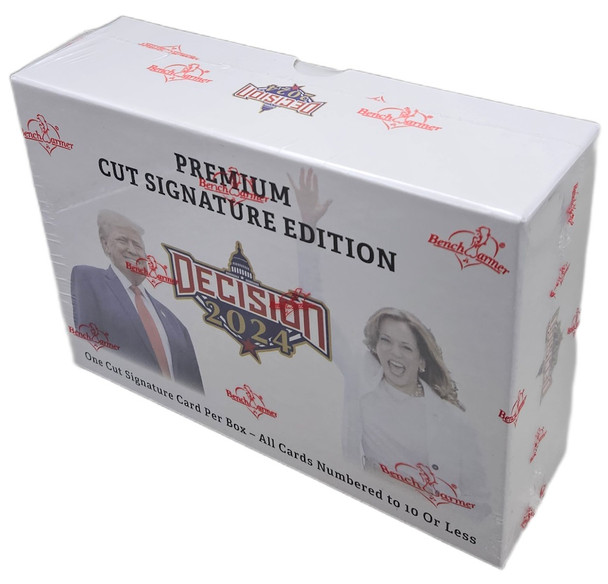 2025 Decision 2024 Premium Cut Signature Edition Trading Cards Hobby Box
