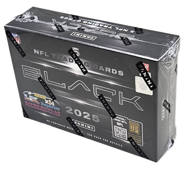 2025 Panini Black Football Hobby Box