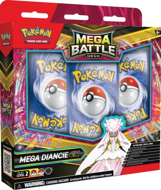 Pokemon Mega Battle Deck Mega Diancie Ex Box