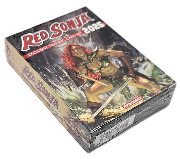 Dynamite Red Sonja 2025 Edition Exclusive Trading Cards Set Sealed Collector Box