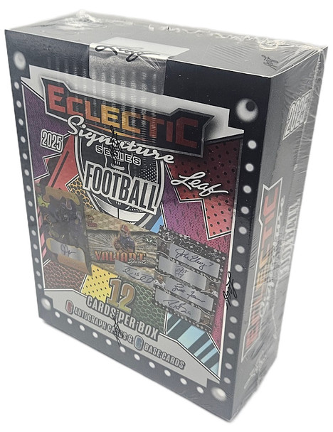 2025 Leaf Eclectic Signature Series Football Hobby Box