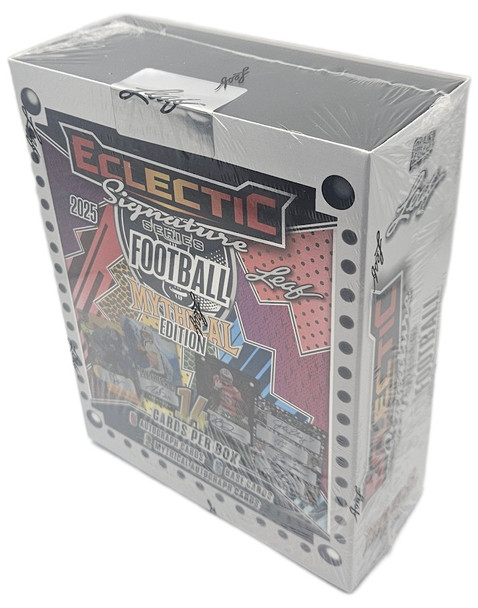 2025 Leaf Eclectic Signature Series Football Mythical Edition Hobby Box
