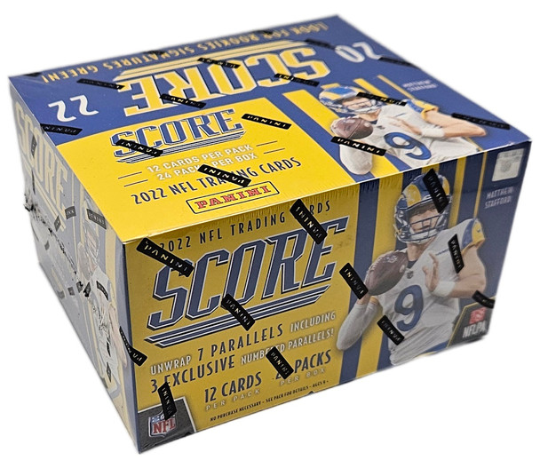 2022 Panini Score Football 24 Pack Retail Box