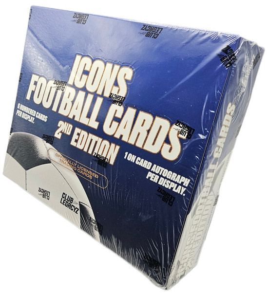 2025 Club Legacyz Icons Soccer 2nd Edition Hobby Box