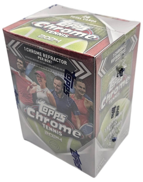 2024 Topps Chrome Tennis 7 Pack Blaster Box