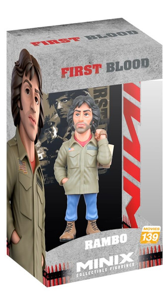 Minix Movies #139 Rambo First Blood 4.75 Inch Collectible Vinyl Figure