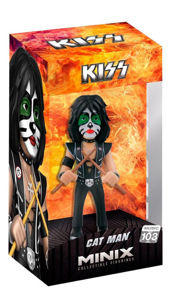 Minix Music #102 KISS Cat Man 4.75 Inch Collectible Vinyl Figure