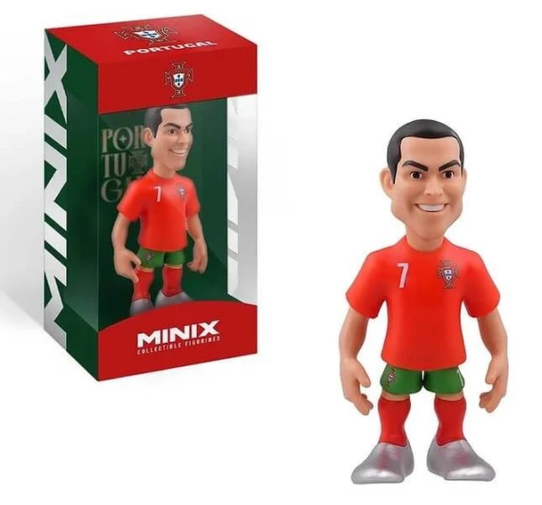 Minix Football Stars Cristiano Ronaldo Team Portugal 4.75 Inch Collectible Vinyl Figure