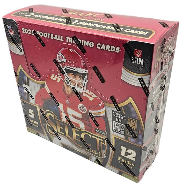 2025 Panini Select Football Hobby Box