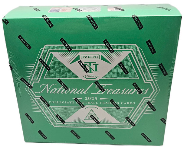 2025 Panini National Treasures Collegiate Football Hobby Box