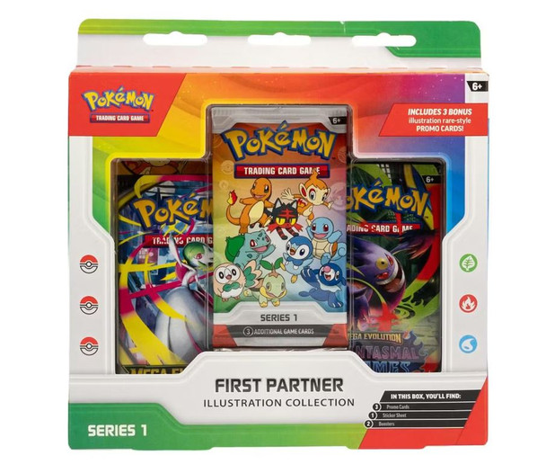 Pokemon First Partner Illustration Collection Series 1 Box