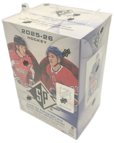 2025-26 Upper Deck SP Hockey 8 Pack Blaster Box