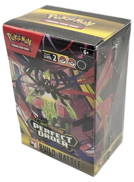 Pokemon Mega Evolution: Perfect Order Build & Battle Kit Box