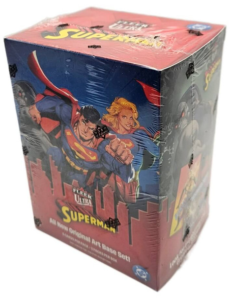 2025 Upper Deck Fleer Ultra Superman 3 Pack Blaster Box