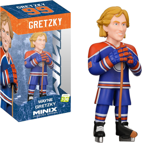 Minix Sports Series #136 Wayne Gretzky Hockey 4.75 Inch Collectible Vinyl Figure