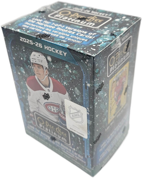 2025-26 Upper Deck O-Pee-Chee Platinum Hockey 6 Pack Blaster Box
