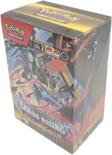 Pokemon Mega Evolution: Chaos Rising Build & Battle Kit Box