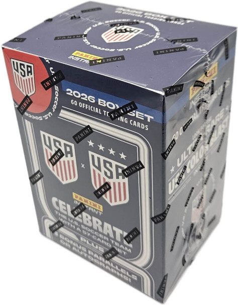 2026 Panini USA Soccer USMNT / USWMNT 60 Card Box Set