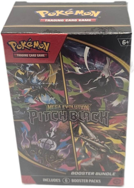 Pokemon Mega Evolution: Pitch Black 6 Pack Booster Bundle Box