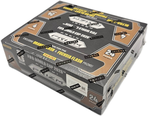 2026 Panini Prizm World Cup Soccer 24 Pack Retail Display Box