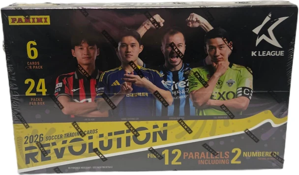 2026 Panini Revolution K League Soccer Hobby Box