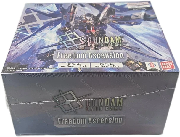 Bandai Gundam TCG: GD05 Freedom Ascension 24 Pack Booster Box