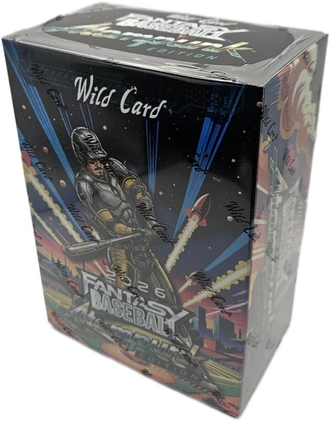 2026 Wild Card Fantasy Baseball Atompunk Edition Hobby Box