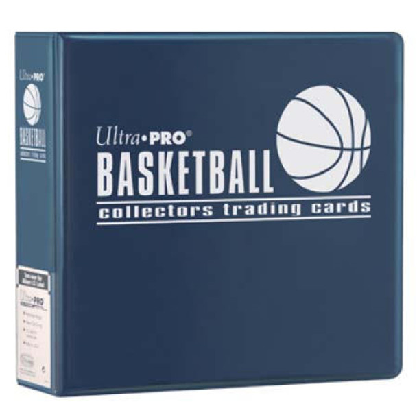 Ultra Pro 3 Basketball Trading Card Collectors Album Blue Collection Binder