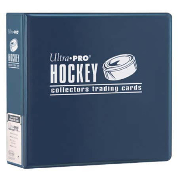 Ultra Pro 3 Hockey Trading Card Collectors Album Blue Collection Binder