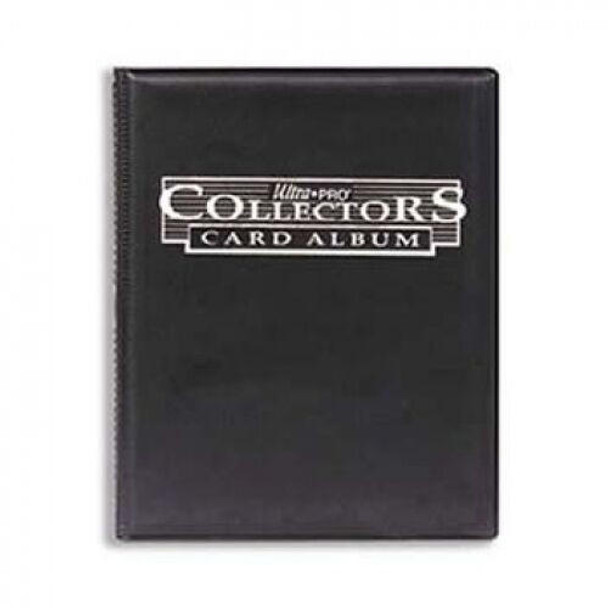 Ultra Pro Collectors Album Black 9-Pocket Page Portfolio with Built in Pages