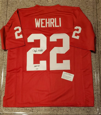 Roger Wehrli St. Louis Cardinals Signed Autographed Jersey Beckett  Authenticated COA